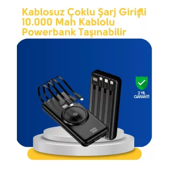 ® Yeni Ürün Akıllı Koruma Sistemli Powerbank – Hızlı Güvenli Ve Modern
