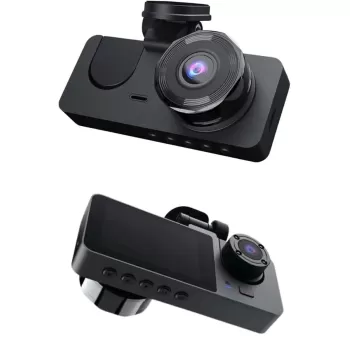 ® Yeni Ürün Yol Kayıt Araç Kamerası Hd Dvr 3 Kameralı 2.0in Ekranlı Ön İç Arka