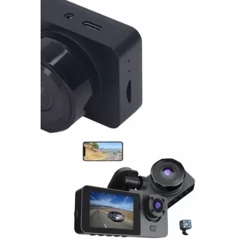 ® Yeni Ürün Dvr Araç İçi Kamera Hareket Algılayabilen 1080p Carplay Video Kaydedici