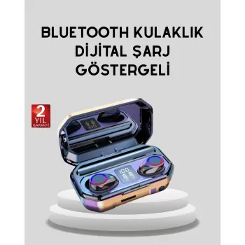 ® Yeni Ürün Bluetooth Kablosuz Kulaklık 4 Saat Kullanım Şarj Kutulu Düşük Enerji Tüketimli
