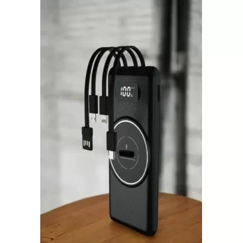® Yeni Ürün Hızlı Şarj Dijital Göstergeli Powerbankli Çoklu Şarj Özelliği