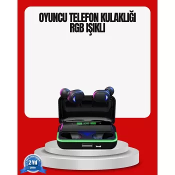 ® Yeni Ürün Rgb Oyuncu Bluetooth Kulaklık Düşük Gecikmeli Kablosuz 5.1