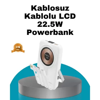 ® Yeni Ürün Magsafe Uyumlu Kablosuz Powerbank Hızlı Şarj Özellikli