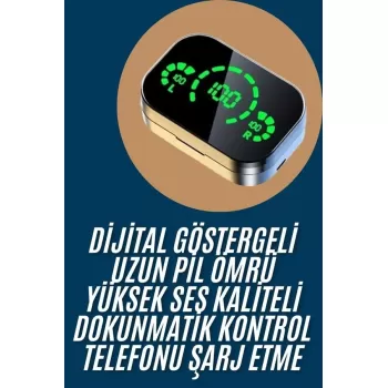 ® Yeni Ürün 2025 Model Bluetooth Kulaklık Telefon Şarj Edebilen Çağrı Cevaplama Dijital Göstergeli