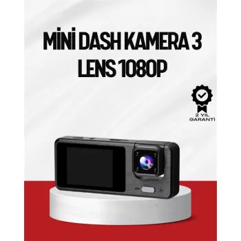 ® Yeni Ürün 3 Kameralı Dvr Araç KamerasıTam Güvenlik Tam Kapsama