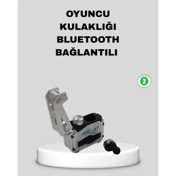 ® Yeni Ürün Ipx5 Su Geçirmez Kablosuz Bluetooth Kulaklık – Powerbank Şarj Kutulu Düşük Gecikmeli Oyun Modu