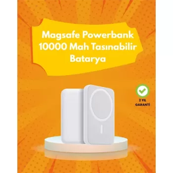 ® Yeni Ürün Ultra Kompakt Ve Güçlü – Magsafe Powerbank 10000 Mah İle Kablosuz Şarj Deneyimi