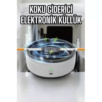 ® Yeni Ürün Küllük Duman Giderici Temizlenebilir Elektronik Pilli