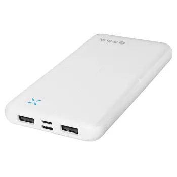 ® Yeni Ürün S-lınk Ip-g12n Beyaz 10.000mah 2xusb 1xmicro Usb 1xtype-c 4 Led Göstergeli Powerbank(1923)