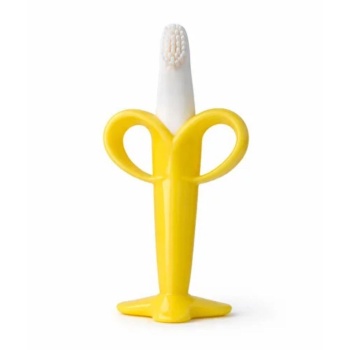 ® Yeni Ürün Muz Şekilli Diş Kaşıma AparatıBebekler İçin Silikon Diş Kaşıyıcı, Diş Çıkarma Oyuncağı