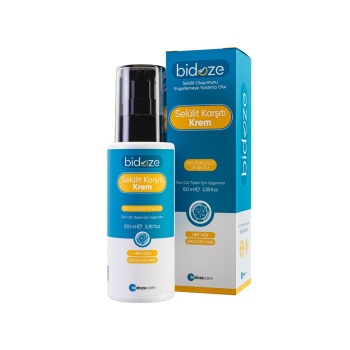 ® Yeni Ürün Bidoze Selülit Karşıtı ve Sıkılaştırıcı Vücut Kremi 100 Ml.