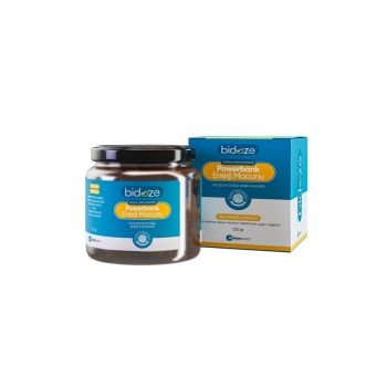 ® Yeni Ürün Bidoze Powerbank Enerji Macunu 220 Gr. | Arı Ekmeği, Ginseng & Arı Sütü İçerikli Doğal Enerji Macunu