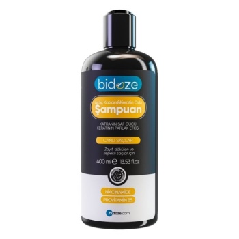 ® Yeni Ürün Bidoze Ardıç Katranı & Keratin Şampuanı 400 Ml | Kepek, Kaşıntı ve Dökülme Karşıtı