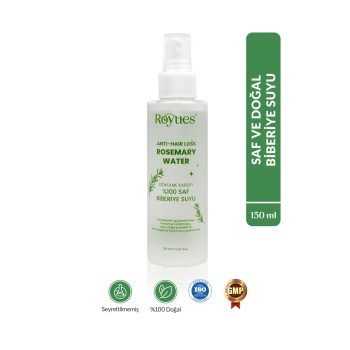 ® Yeni Ürün Biberiye SuyuDökülme Karşıtı ve Saç Uzatma Etkili Saç Toniği Pure Rosemary Water 150ml
