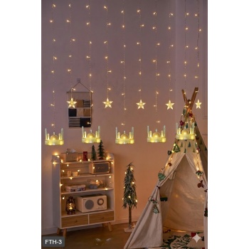 Ramazan Perde LED Işık 3 Metre