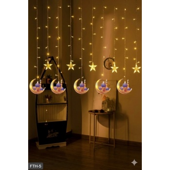 Ramazan Perde LED Işık 3 Metre