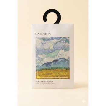 ® Yeni Ürün GARDENİA  Dolap ve Çekmece Kokusu –1 ADET Askılı Koku Poşeti,  Uzun Ömürlü Koku