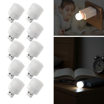 ® Yeni Ürün USB Mini Top LED 10’lu Aydınlatma SetiSıcak Renkli Gece Lambası, Enerji Tasarruflu Mikro LED Işıklar