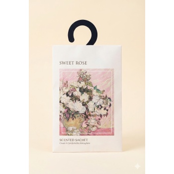 ® Yeni Ürün GÜL  Dolap ve Çekmece Kokusu –1 ADET Askılı Koku Poşeti,  Uzun Ömürlü Koku