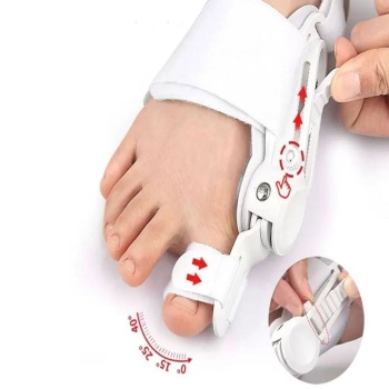 ® Yeni Ürün Ayarlanabilir Ayak Baş Parmak Kemik DüzelticiHalluks Valgus (Bunyon) Aparatı, Gece Gündüz Kullanıma Uygun Ayak Düzeltme Ateli