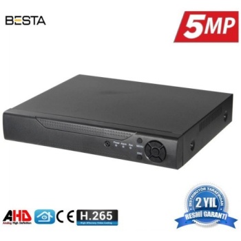 4 Kanal Ahd 5MP H265 Dvr Kayıt Cihazı Xmeye KD-804HD