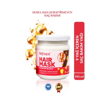 ® Yeni Ürün Kuru ve Yıpranmış Saçlar İçin Nemlendirici Saç Bakım Maskesi 190mlMoisture Hair Mask