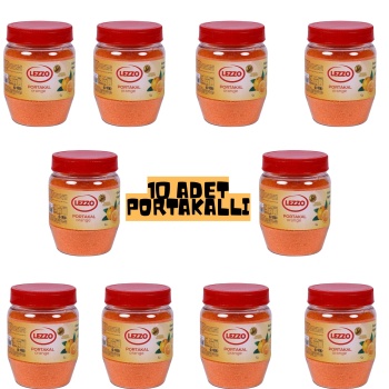® Yeni Ürün 10 ADET Portakal Toz Içecek ( Sıcak ve Soğuk İçim) 300 Gr
