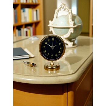 ® Yeni Ürün Gold Harmony 25 x 20 Gold Metal Masa Saati