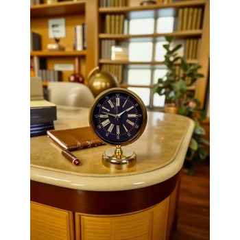 ® Yeni Ürün Goldora 25 x 20 Gold Metal Masa Saati