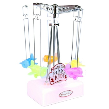 ® Yeni Ürün Hareketli Uçaklı Kurmalı Hediyelik Küçük Müzik Kutusu Aleti