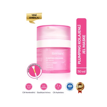 ® Yeni Ürün Soyulabilir Kolajen Jel Yüz MaskesiCam Cilt Etkili Collagen Night Wrapping Mask 50ml