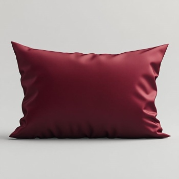 ® Yeni Ürün İpek Dokulu Mikrosaten Saten Yastık Kılıfı 50x70 (2’li Set)BordoSaç ve Cilt Dostu