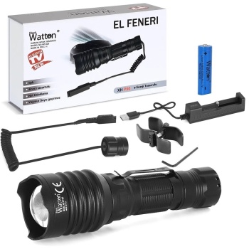 ® Yeni Ürün Tg-10 Şarjlı Profesyonel Av Feneri Wt-620