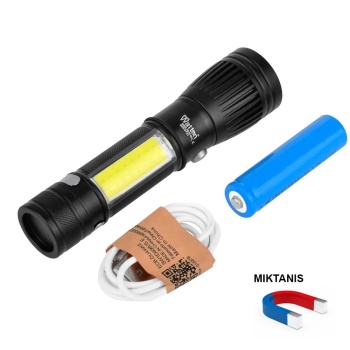 ® Yeni Ürün Uzun Menzilli El Feneri Mıknatıslı Wt-602