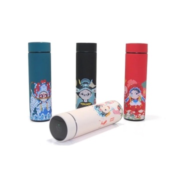 ® Yeni Ürün Dijital Göstergeli Paslanmaz Çelik Termos