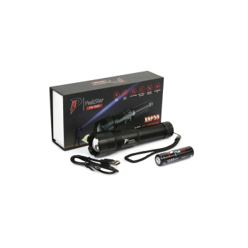 ® Yeni Ürün Ps-1600 Süper Parlak Led Zoomlu 5 Mod Su Geçirmez Profesyonel Kamp Bekçi Avcı Feneri