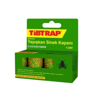 ® Yeni Ürün Tibtrap Yapışkan Sinek Kapanı 4 Lü