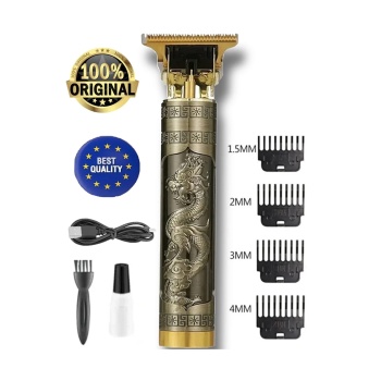 ® Yeni Ürün Dragon Çelik Kasa Profesyonel Saç Sakal Ense Çizim Tüm Vücut Tüyü Lazer Öncesi Tıraş Makinesi