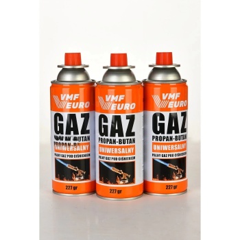 ® Yeni Ürün Remtas Vmf Eurogaz Kamp Ocak Gazı Valfli Kartuş 227gr3 Adet