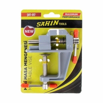 ® Yeni Ürün Şahin Tools Şht-017 Alüminyum Kasa Mini Masa Mengene 30mm