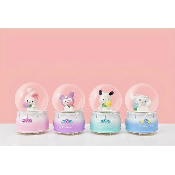 ® Yeni Ürün Kuromi Işıklı Kar Küresi 9 Cm