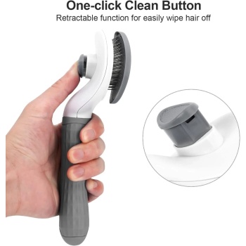 ® Yeni Ürün Kedi Köpek Tüy Toplayıcı Pet Tarak 20 Cm