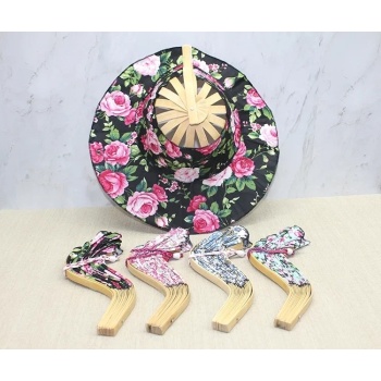 ® Yeni Ürün Ahşap Şapkalı Yelpaze