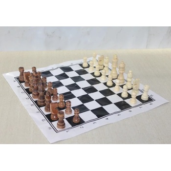 ® Yeni Ürün Ahşap Satranç Taşı 10 Cm