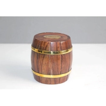 ® Yeni Ürün Pirinç Fıçı Kumbara Ksk3115