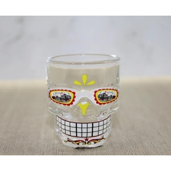 ® Yeni Ürün İstanbul Temalı Cam Kurukafa Shot Bardak