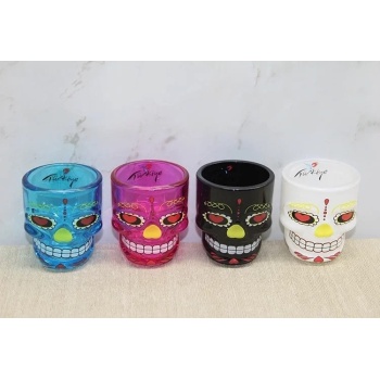 ® Yeni Ürün İstanbul Temalı Cam Kurukafa Shot Bardak