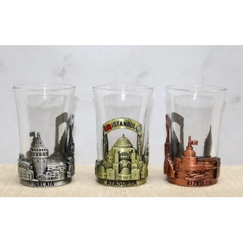® Yeni Ürün İstanbul Temalı Shot Bardak