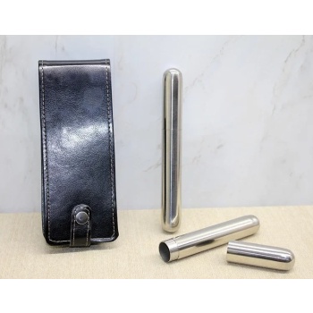 ® Yeni Ürün Deri Kilifli Paslanmaz Çelik Matara