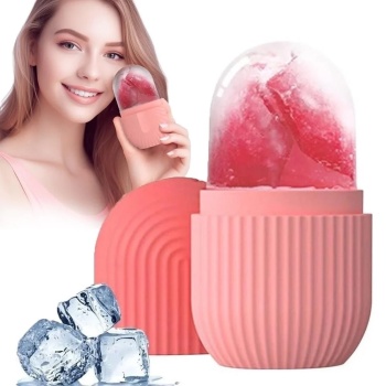 ® Yeni Ürün Yüz Ve Göz Altı İçin Silikon Buz Masaj AletiSoğuk Terapi buz silindiri
